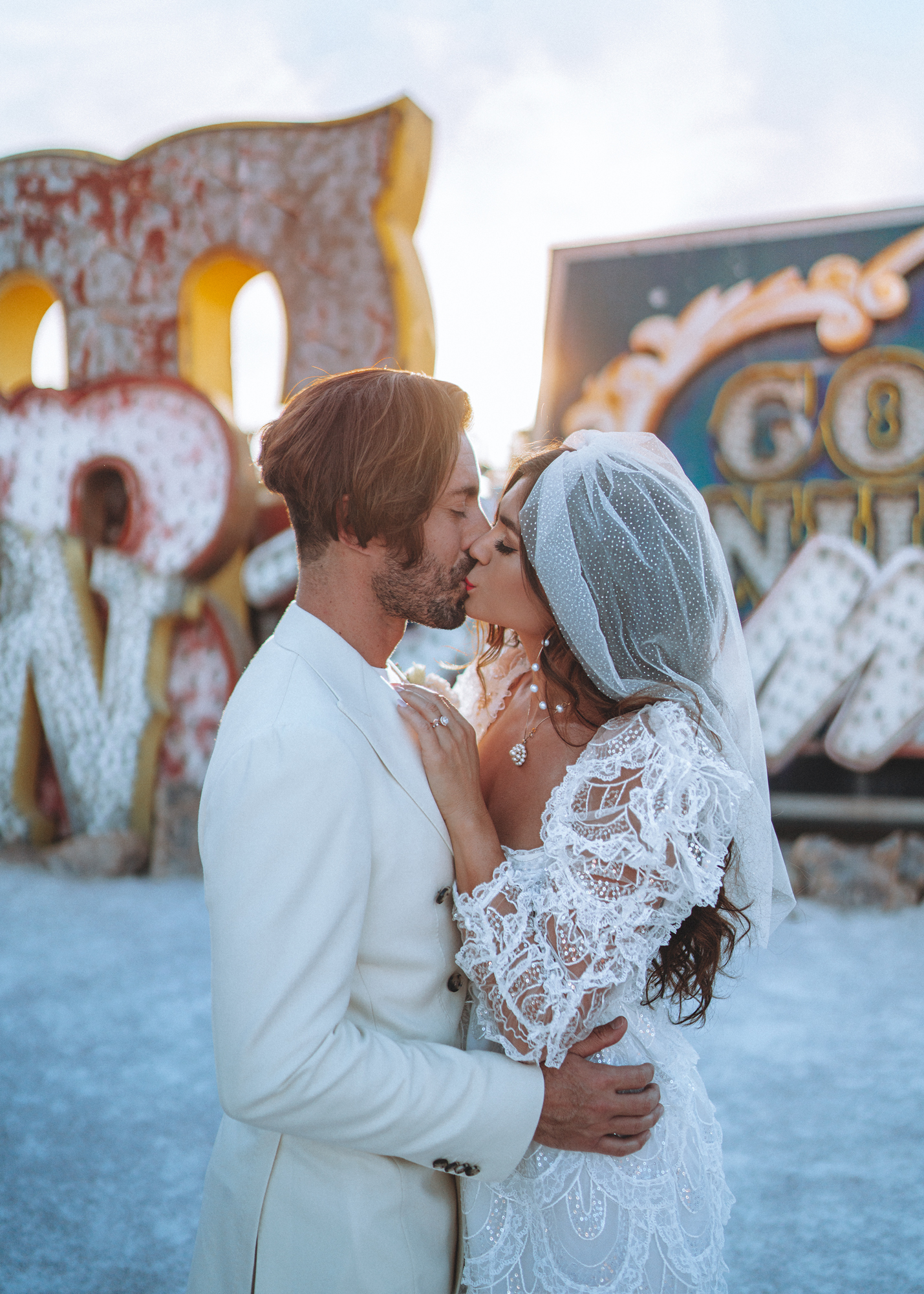 Our Las Vegas Wedding at the Neon Museum!