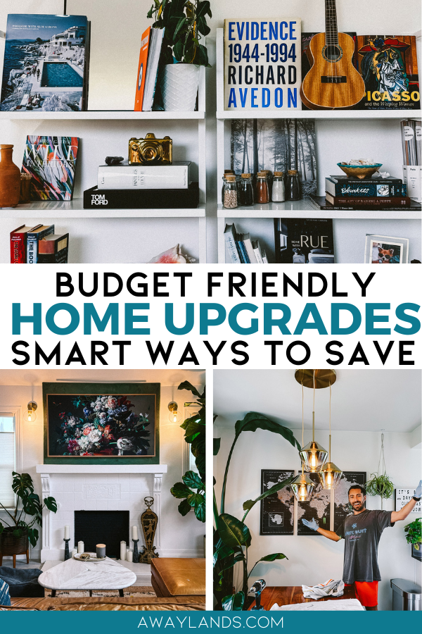 Here are simple way to upgrade or make repairs on your home while saving money. From upcycling furniture to DIY projects and smart shopping tips, you can make impactful changes on a budget - and you might be surprised by what you can do on your own. | budget-friendly home upgrades | budget-friendly DIY home upgrades | how to upgrade home on a budget | how to upgrade home on a budget DIY
