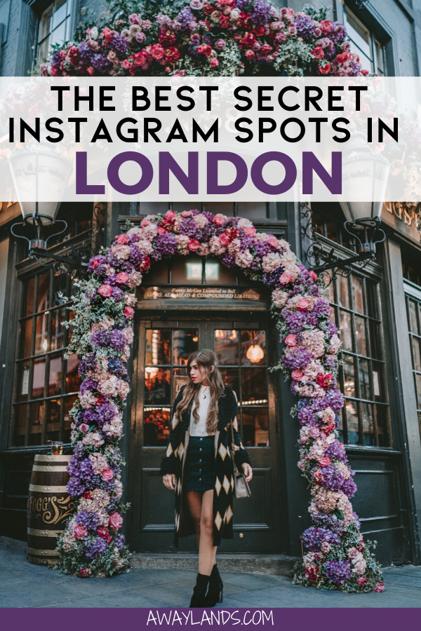 Find 13 lesser known hidden gem Instagram photo spots in London to add to your London itinerary. #london #visituk | London travel | things to do in London | travel London | London attractions | lovely London | London England things to do in | London photo spots | London Instagram pictures | London Instagram photo spots | Instagrammable places in London | secret London photo spots | London photoshoot ideas | London fashion | London what to wear | London Instagram picture ideas

