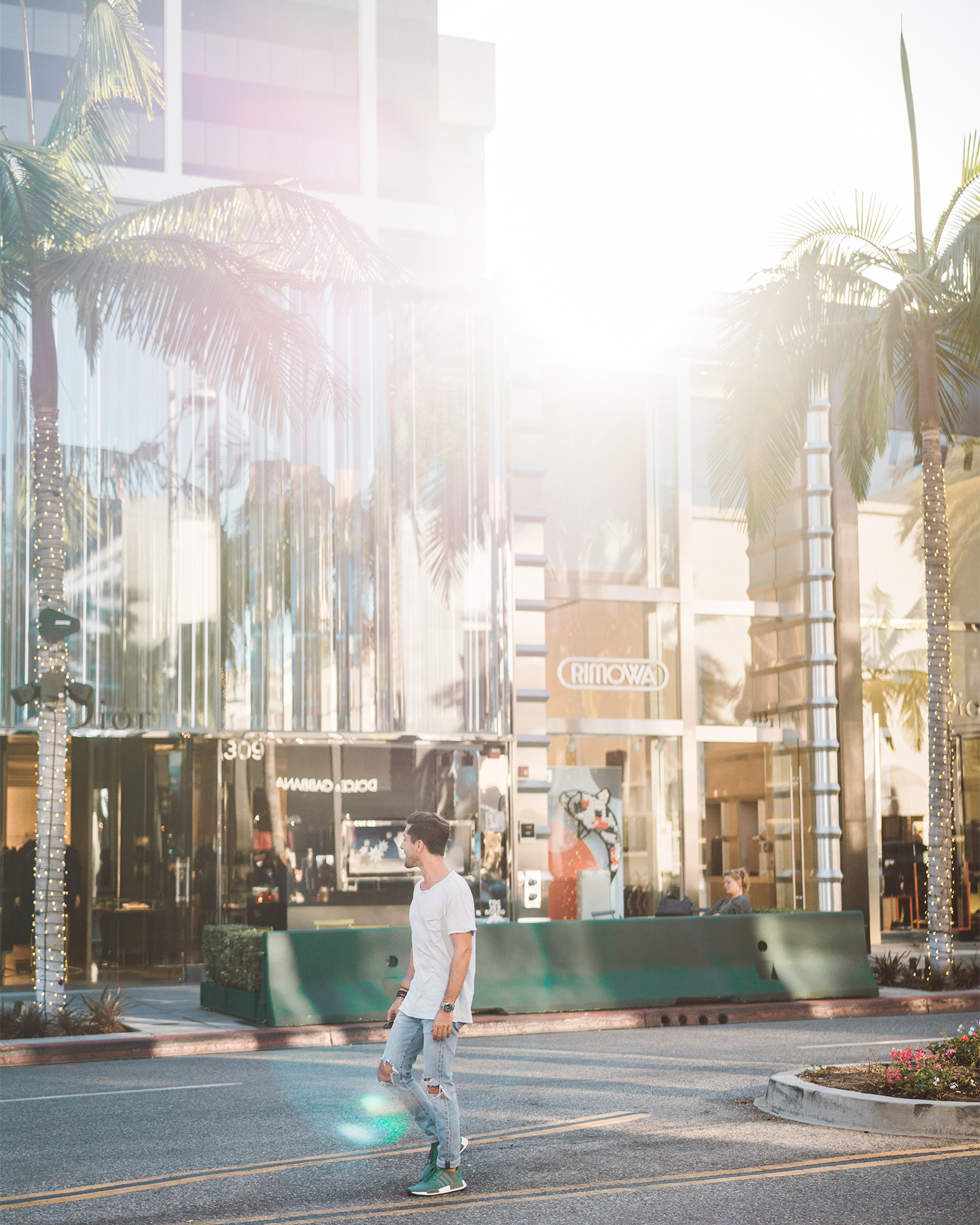 Rodeo Drive Beverly Hills California Los Angeles Skateboard Saint