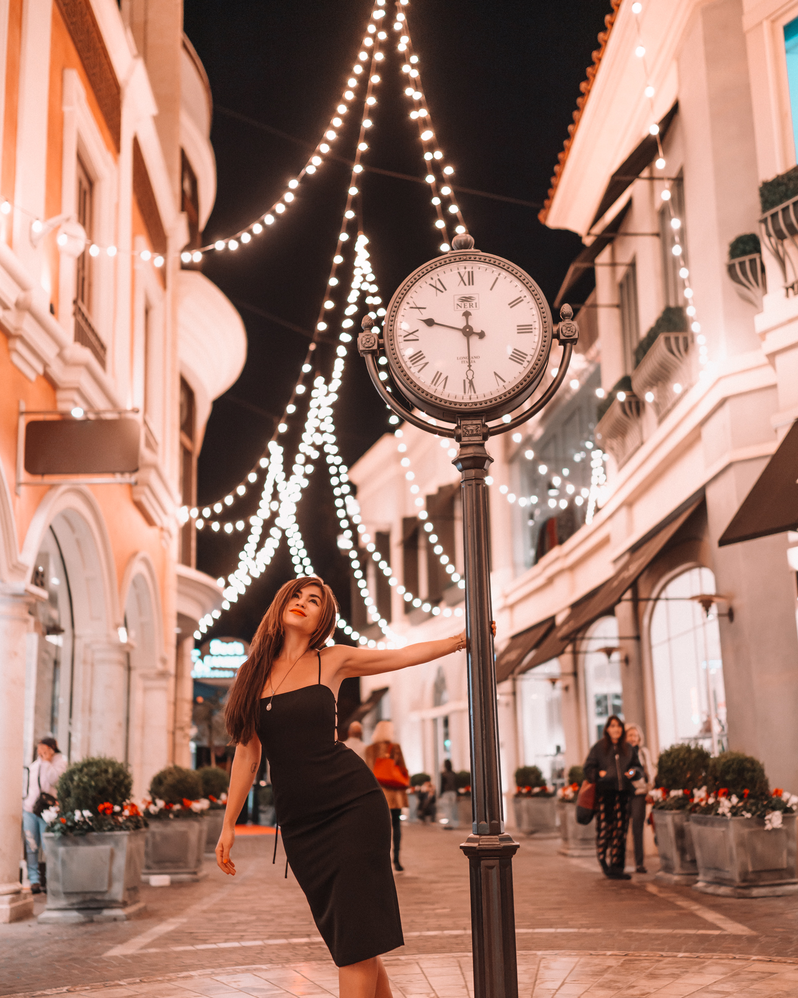 Christmas in Los Angeles Holiday Looks from BCBGMAXAZRIA at Macy s Away Lands