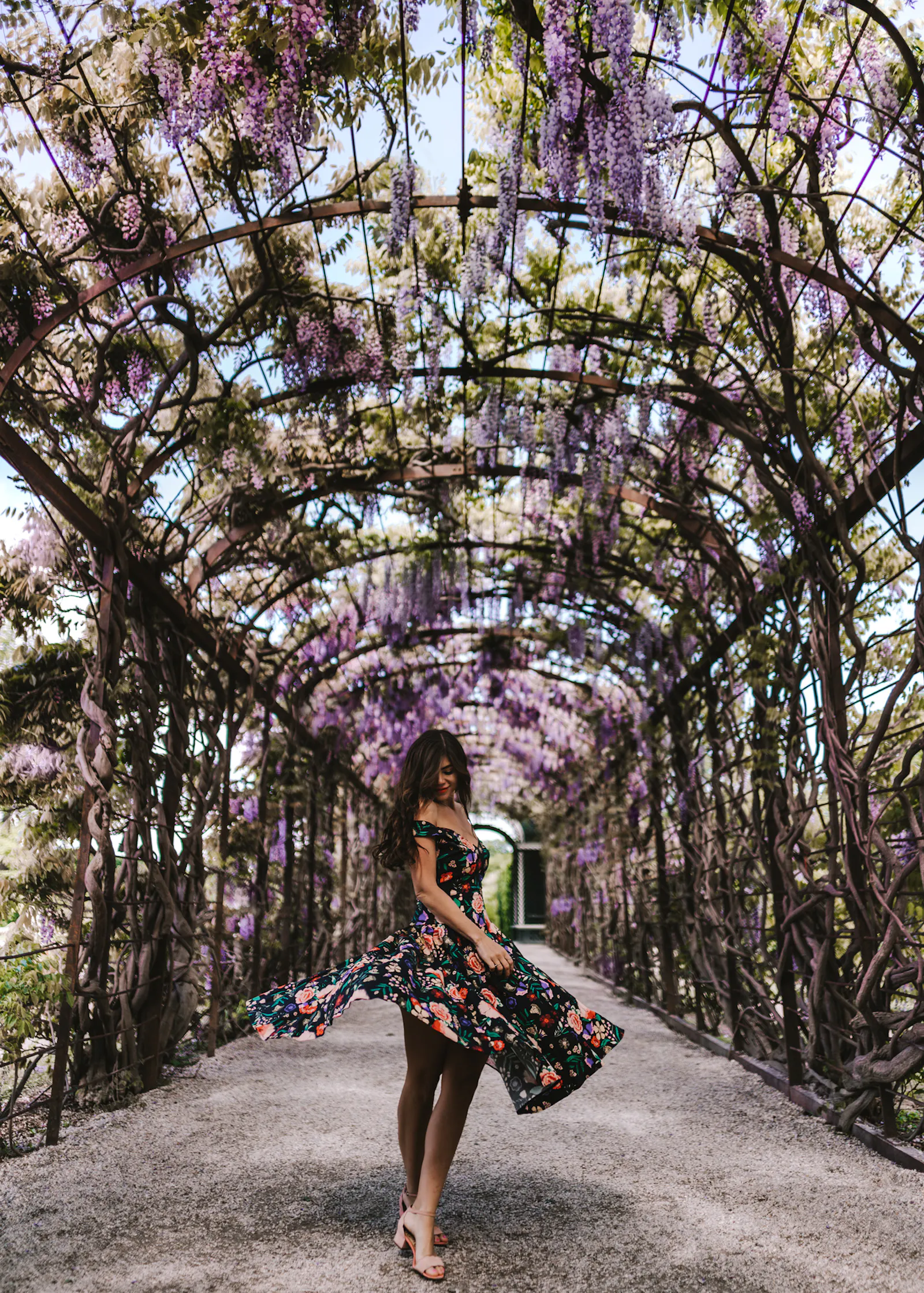 Spring Fairytale Dressing at Schonbrunn Palace, Vienna 