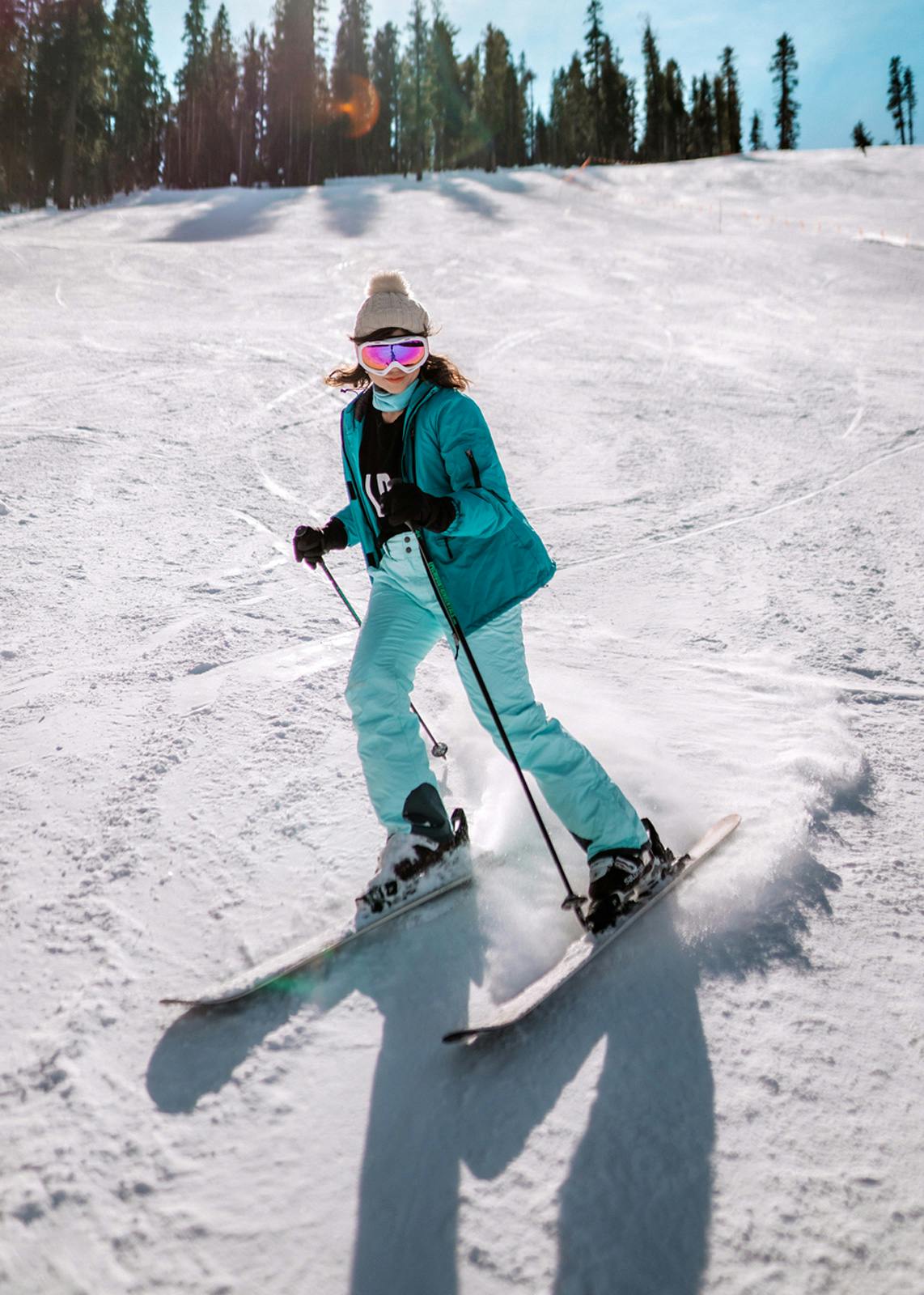 Skiwear Goes from Bland to Bold 