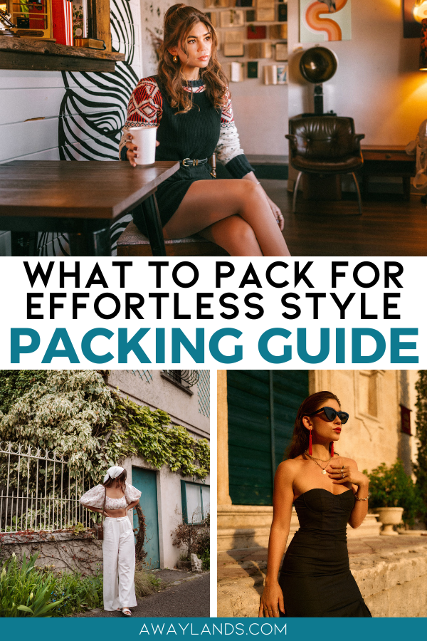 Effortless dressing for travel is not about perfection but adaptability. The result is a wardrobe that works in motion, from airport lounges to late-night dinners by the water. Here is a curated women's packing guide for effortless travel style. | effortless travel style | effortless travel outfits | effortless travel outfit ideas | effortless chic travel outfit | easy stylish travel outfits | womens packing list | womens vacation packing list | womens travel packing list