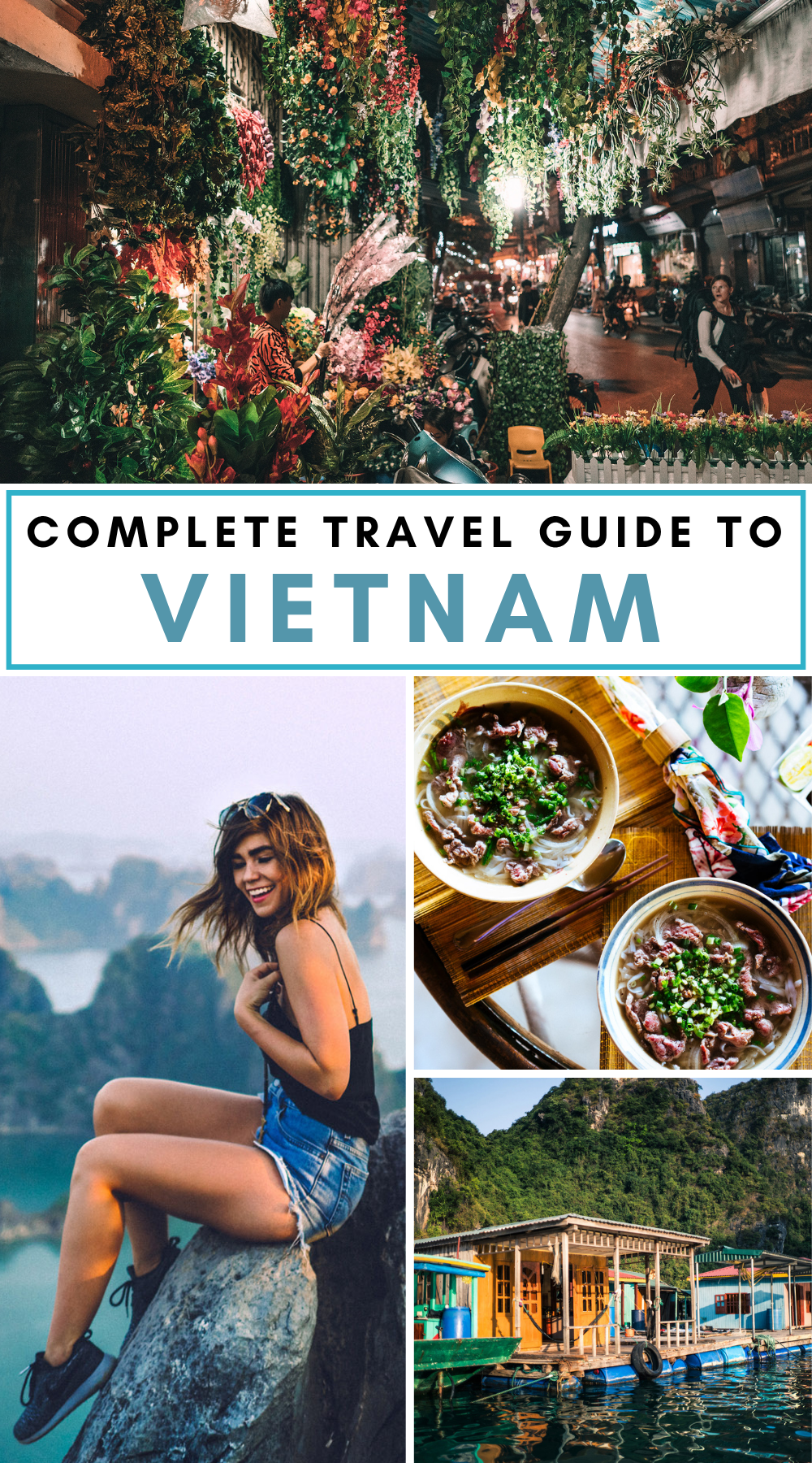 Vietnam is one of those places that changes you. From incredible landscapes, amazing culture, and incredible food, Vietnam needs to be on your bucket list. Whether you're craving off-the-grid adventures, rich cultural exploration, or just a week of eating like royalty for next to nothing, here are the best places to visit in Vietnam along with a 10 day Vietnam itinerary for first timers. | Vietnam travel guide | Vietnam 10 day itinerary | best places to go in Vietnam