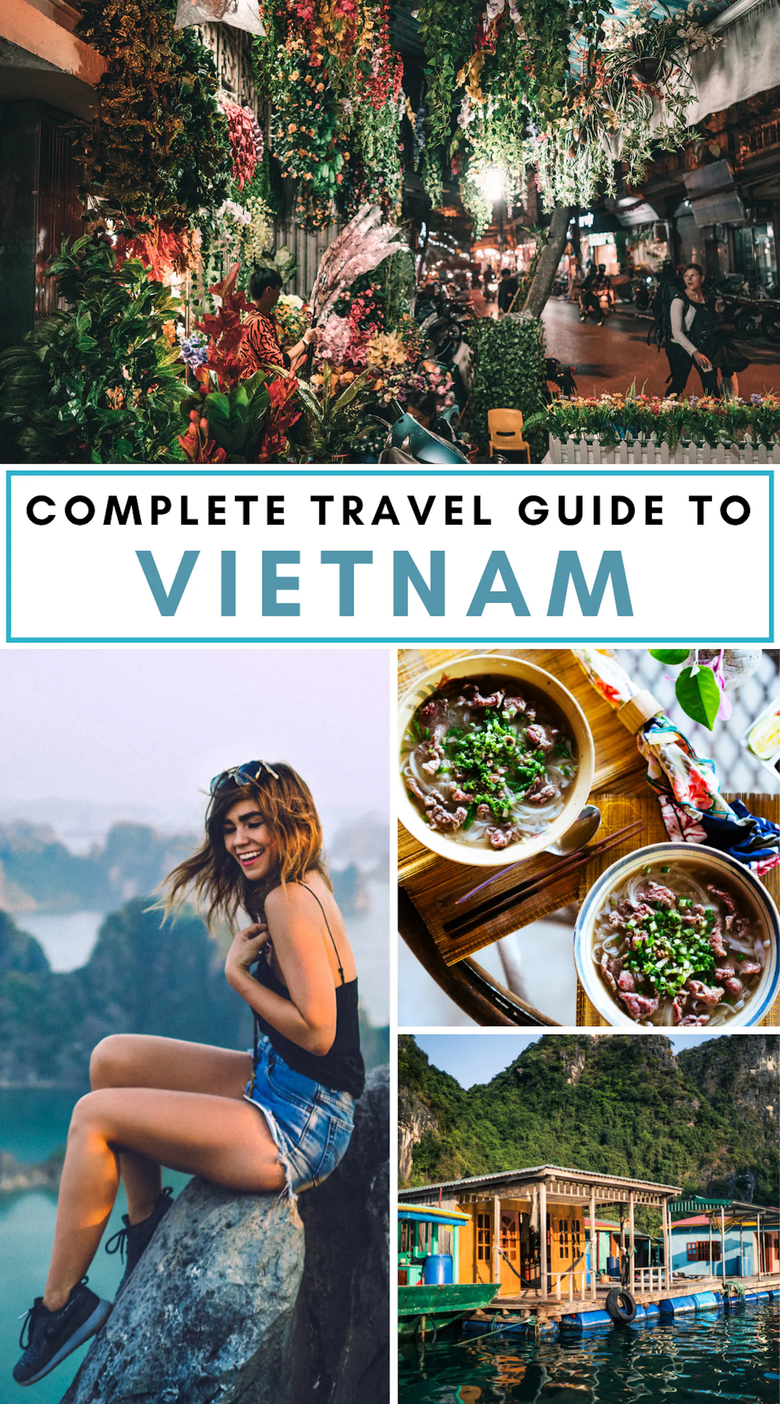 Vietnam is one of those places that changes you. From incredible landscapes, amazing culture, and incredible food, Vietnam needs to be on your bucket list. Whether you're craving off-the-grid adventures, rich cultural exploration, or just a week of eating like royalty for next to nothing, here are the best places to visit in Vietnam along with a 10 day Vietnam itinerary for first timers. | Vietnam travel guide | Vietnam 10 day itinerary | best places to go in Vietnam