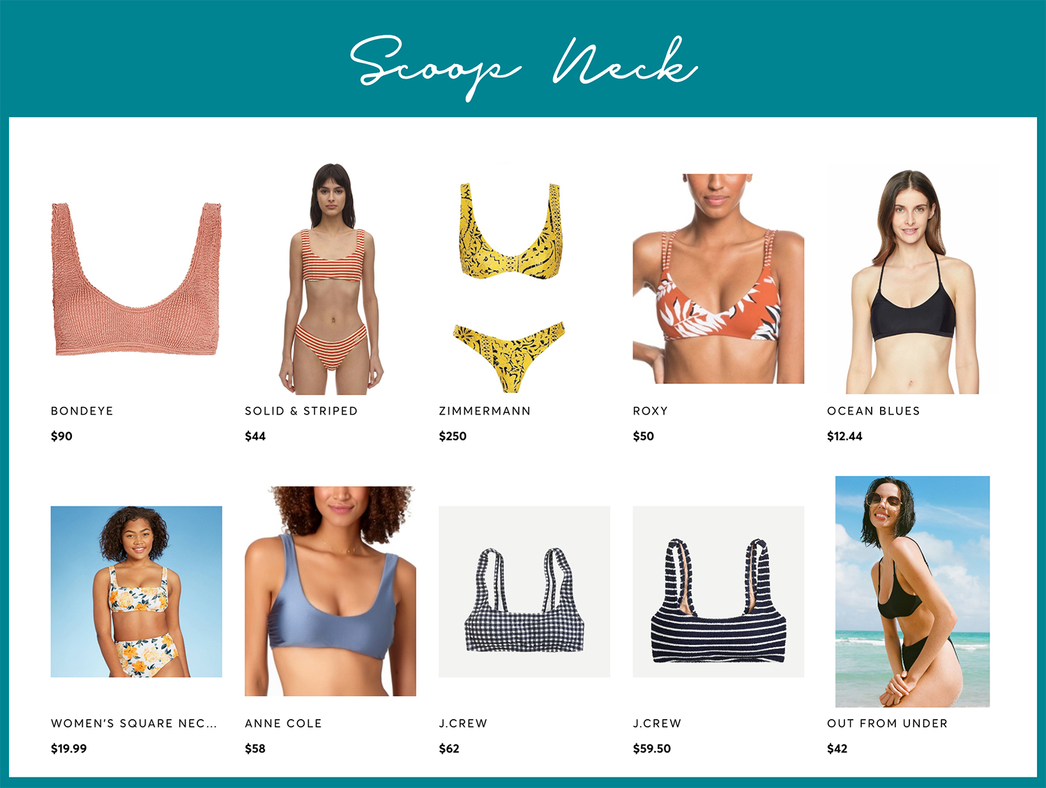 Tips For Choosing Bikini Top Separates For Small Breasts – Canyon Beachwear