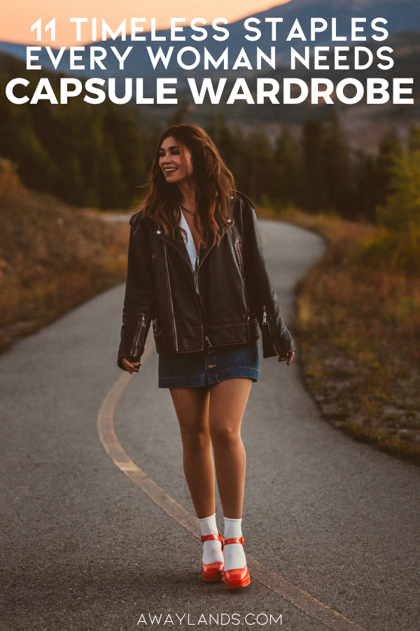 How do you make your wardrobe full of pieces you love and wear regularly? It begins with the basics - those timeless staples that are the building blocks of any great outfit. Whether you’re dressing up for a meeting or keeping it low-key for a weekend brunch, these capsule wardrobe basic pieces can take you anywhere with ease. | capsule wardrobe checklist | capsule wardrobe pieces | womens classic wardrobe staples | how to build a capsule wardrobe women