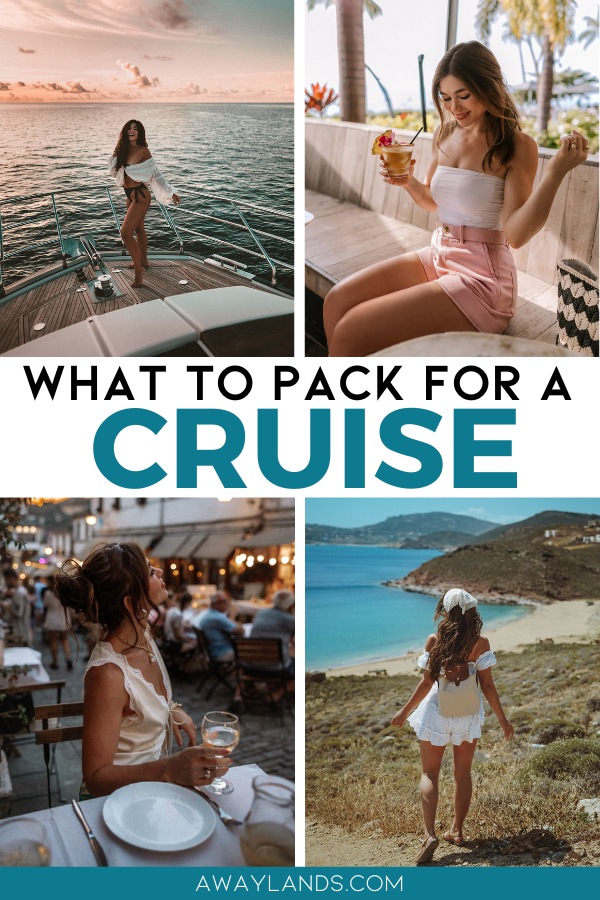 Packing for a cruise is its own kind of puzzle - part resort vacation, part European city tour (or Caribbean island hop!), part dress-up dinner, part party at sea. This is everything you’ll want in your suitcase for a summer cruise from breezy daytime staples to night-out heels that actually work on a moving ship. | cruise packing list for women | cruise outfit ideas for women | what to pack for a cruise | summer cruise outfits | european cruise packing list | caribbean cruise packing list