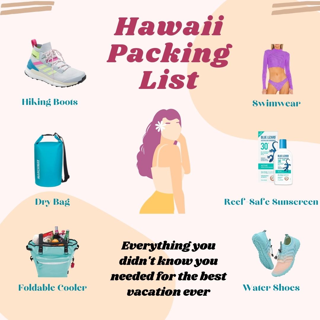 The minimalist Hawaii packing list for female travelers - The Family Voyage