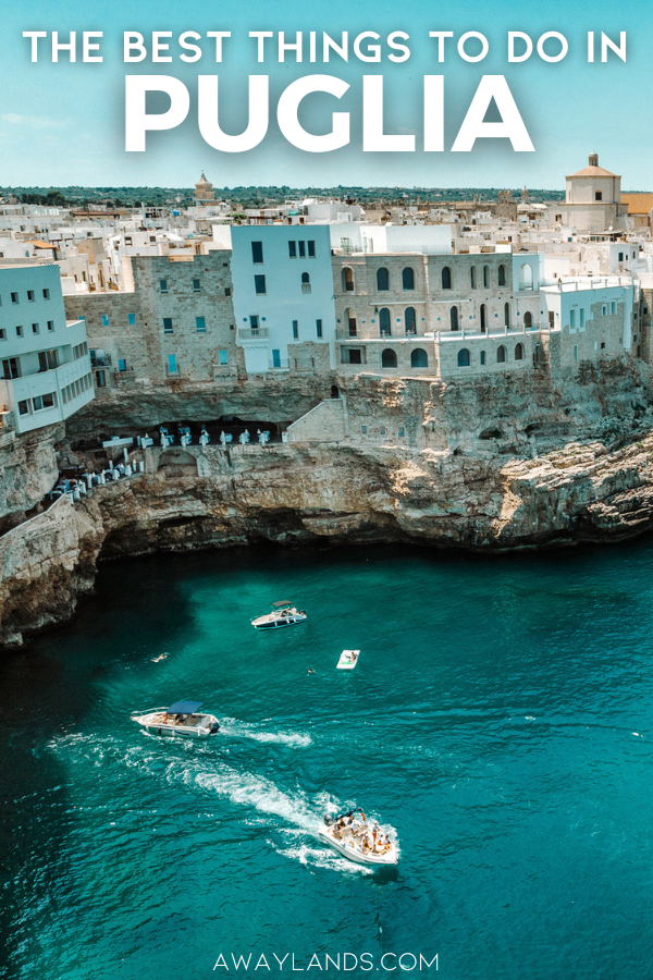 Puglia in Southern Italy is one of the most underrated travel destinations in Western Europe - with ancient history, white sand beaches and dramatic rock cliffs into the ocean, endless countryside, and so much warmth and life, it's the kind of place that leaves your heart and soul full. | best places to visit in puglia italy | southern italy puglia | puglia travel guide | puglia places to visit | best things to do in puglia italy | 10 day itinerary puglia italy | puglia italy itinerary 10 days