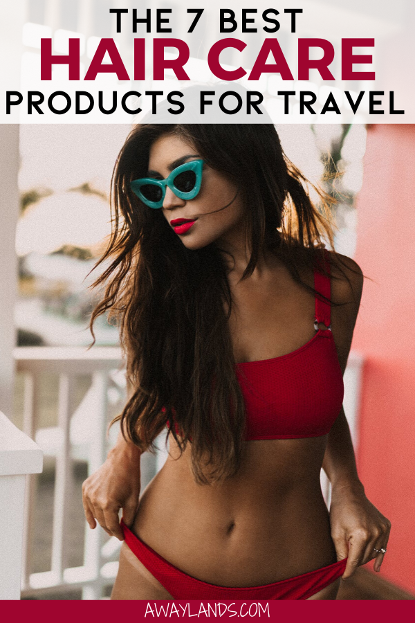 After years of travel, these are the best hair products for travelers to keep your hair healthy while traveling. #travel #haircare #hairproducts | hair care products for travel | best hair care products | must have hair care products | top hair care products | hair care products long hair | hair products long hair | best hair products | hair products silky | hair products lush | travel hair products | travel hair tools | travel hair tips | travel hair ideas | travel beauty products