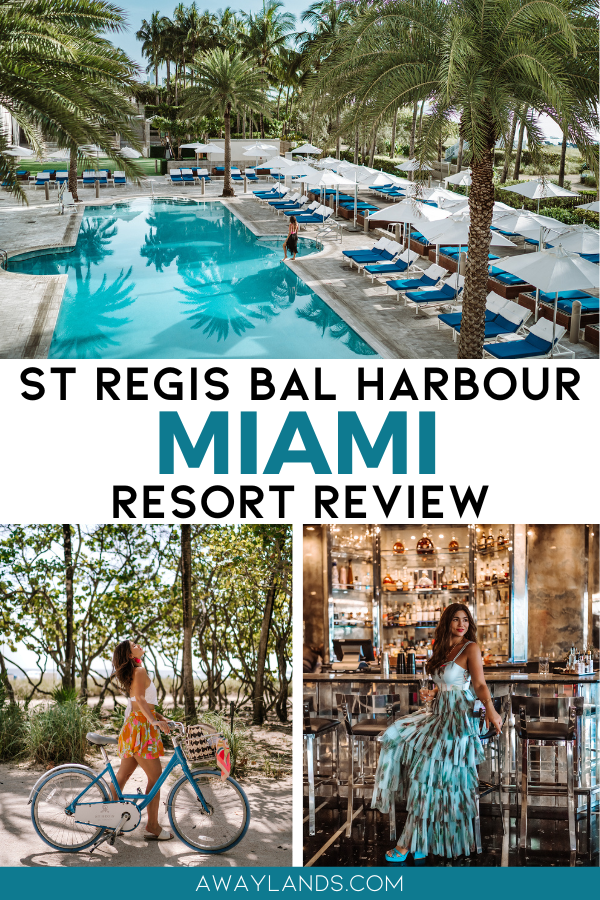 Looking for the best hotels in Miami? Don't miss out on a dream stay at the St. Regis Bal Harbour resort for the perfect South Beach resort. This is one of the best hotels in South Beach for a Miami weekend getaway. | best resorts in Miami | best Miami resorts | best hotels in south beach Miami