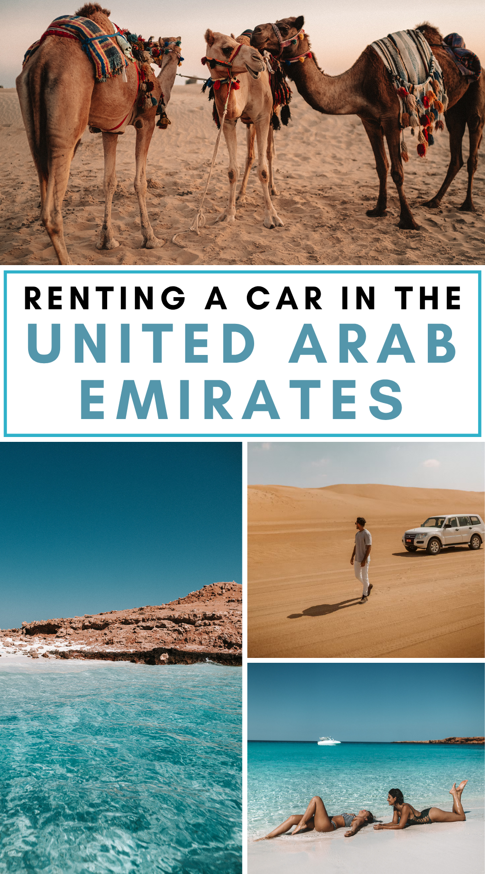 Public transport in the UAE is efficient, but limited when it comes to reaching the best beaches. Buses and metros connect major areas, yet many coastal spots remain out of reach without your own set of wheels. Here’s why renting a car in the UAE changes everything when traveling to the best beaches in the United Arab Emirates. | uae car rental | beaches in the uae | uae travel guide | united arab emirates travel | road trip UAE | 