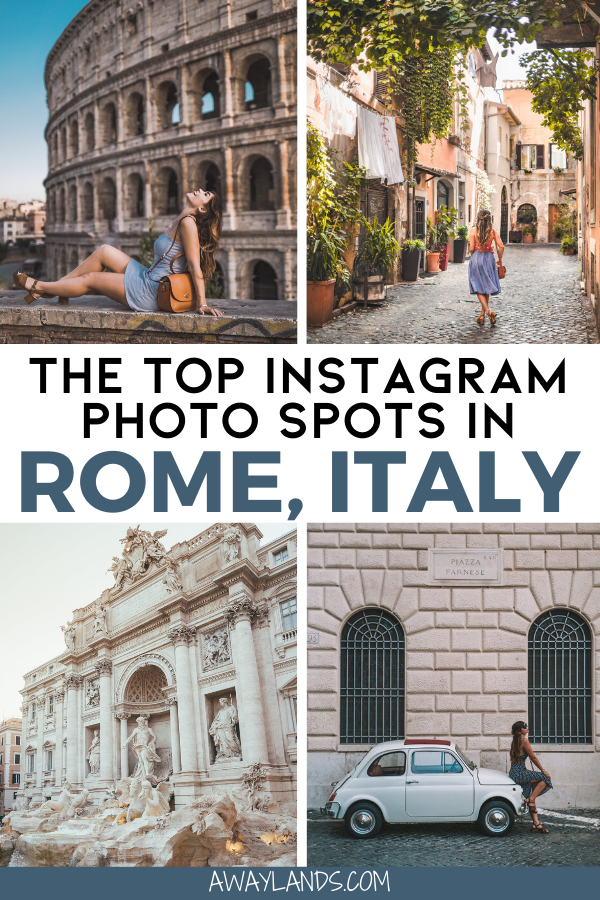 Rome is full of photo spots, but these are the 8 most Instagrammable places in Rome, Italy. Click here and save them for your next trip! #rome #italy #europe | things to do in Rome Italy | Rome Italy Instagram picture ideas | Rome Italy Instagram pictures | Rome Instagram photo spots | Rome Instagrammable places | what to wear in Rome Italy | Rome Instagram inspiration | Rome most Instagrammable | Rome photo ideas summer | Rome Italy travel beautiful places | Rome Italy travel pictures

