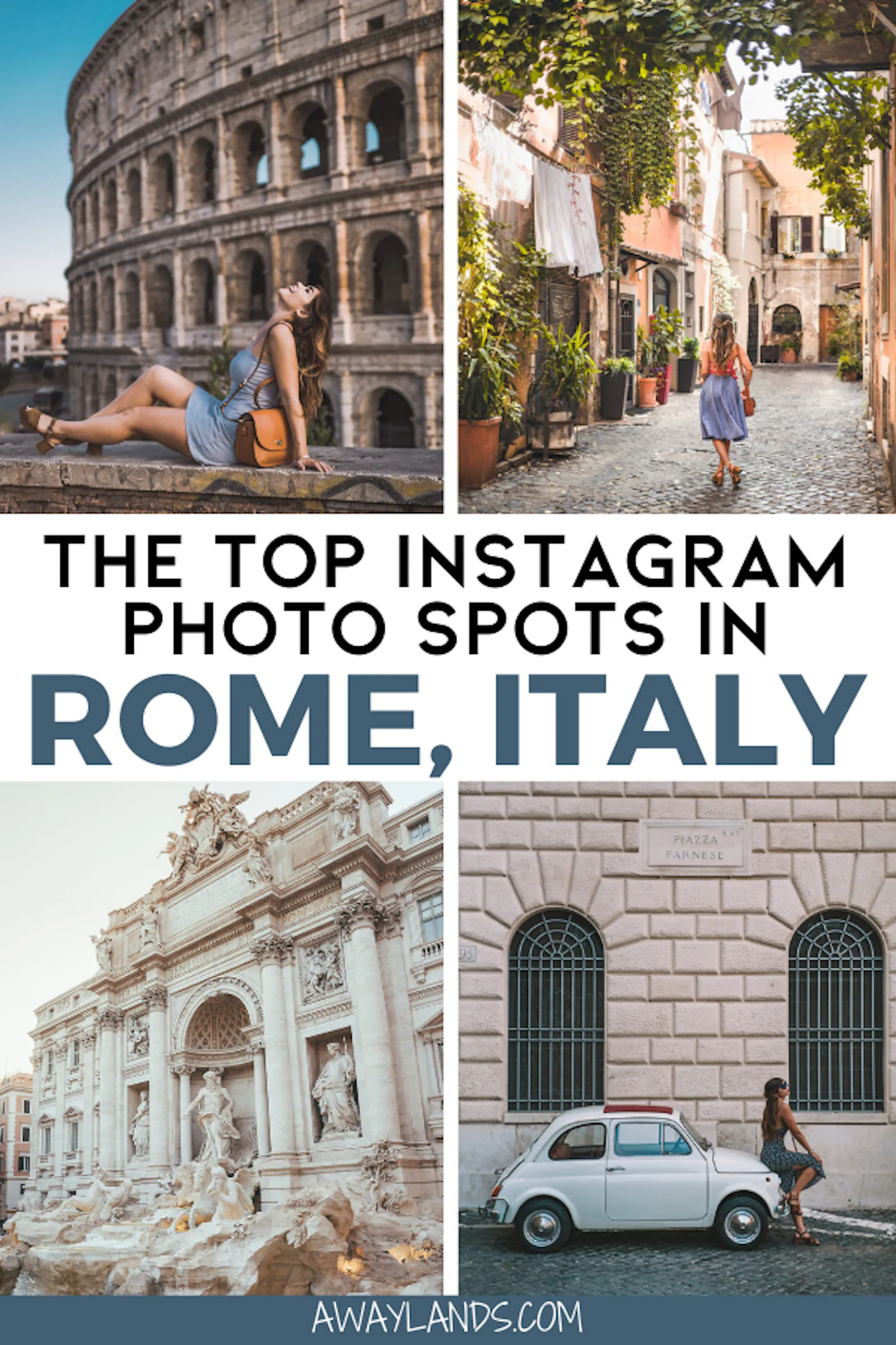 Rome is full of photo spots, but these are the 8 most Instagrammable places in Rome, Italy. Click here and save them for your next trip! #rome #italy #europe | things to do in Rome Italy | Rome Italy Instagram picture ideas | Rome Italy Instagram pictures | Rome Instagram photo spots | Rome Instagrammable places | what to wear in Rome Italy | Rome Instagram inspiration | Rome most Instagrammable | Rome photo ideas summer | Rome Italy travel beautiful places | Rome Italy travel pictures