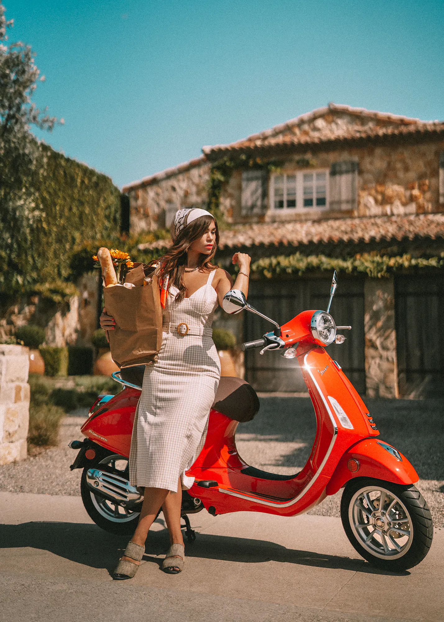 Finding the Italian Riviera in Los Angeles for a Vespa Photoshoot