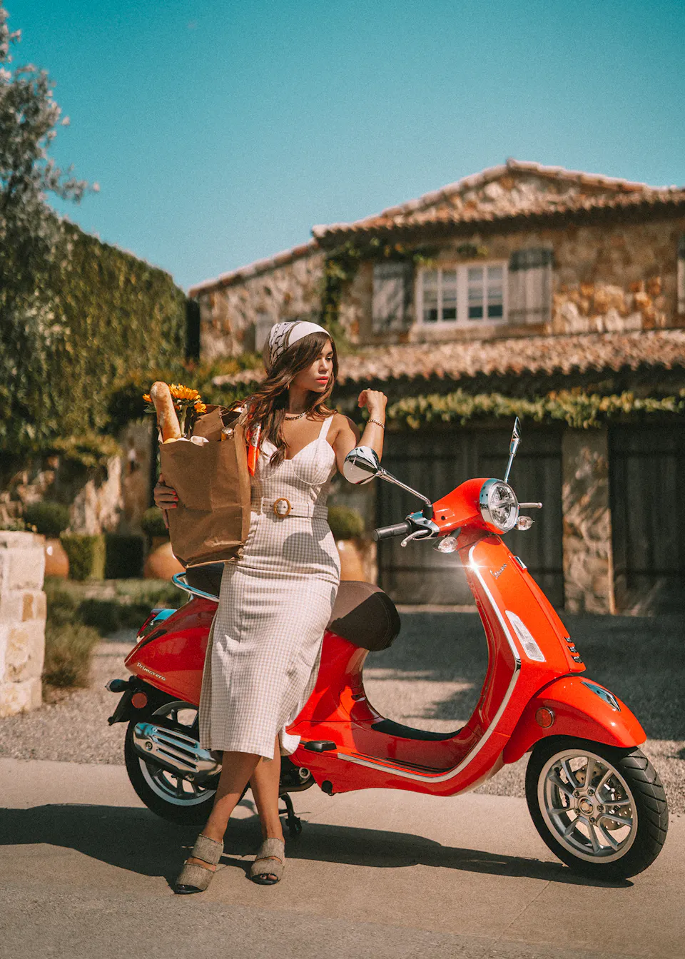 Finding the Italian Riviera in Los Angeles for a Vespa Photoshoot