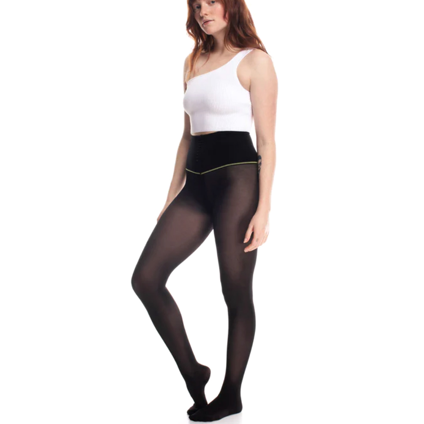 Black Footless Tights chicago for Women From Ankle to Waist Black Pantyhose  Available in Plus Size Tights -  Canada