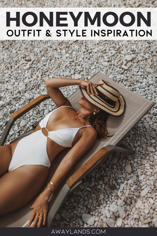 Honeymoon Outfit ideas for every destination - whether your style is a tropical beach resort or city hopping. Keep the romance going by having fun with your vacation wardrobe in this guide to what to pack for your honeymoon. | honeymoon outfit ideas for women | honeymoon outfit ideas women | honeymoon outfit ideas summer | honeymoon outfit ideas beach | honeymoon outfits tropical | honeymoon outfits city | what to wear on my honeymoon | what to wear on honeymoon outfit ideas