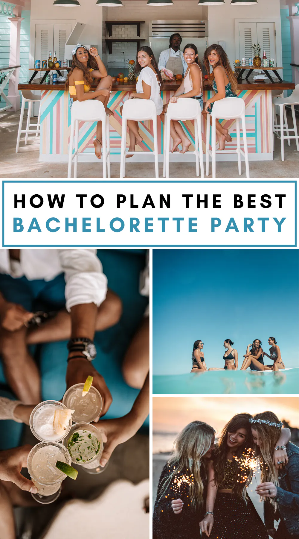 Whether you’re organizing a wild getaway or a chill weekend with a bride's favorite people, planning the perfect bachelorette party starts with a good plan. Here are unique ideas, themes, and activities for all of the lovely brides in your life. | how to plan bachelorette party | how to plan the best bachelorette party | how to plan the perfect bachelorette party | bachelorette party ideas | bachelorette party themes | bachelorette planning guide
