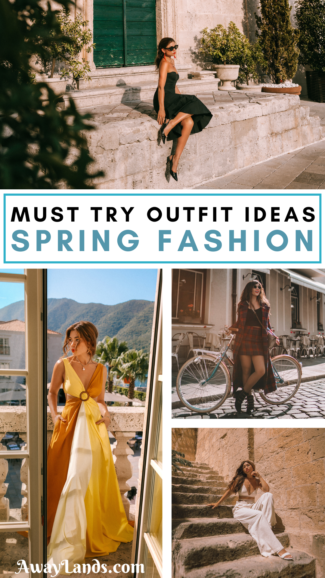 Trying to figure out what to wear in the spring? These spring outfit ideas are perfect to try, use as a styling reference, or shop from! With everything from spring dresses for women to casual spring outfit ideas, you'll find plenty to add to your spring travel packing list or just your list of outfit ideas for spring. | spring fashion outfits women | spring fashion outfit ideas | spring outfit ideas for women | spring outfit ideas for women casual | spring dresses women