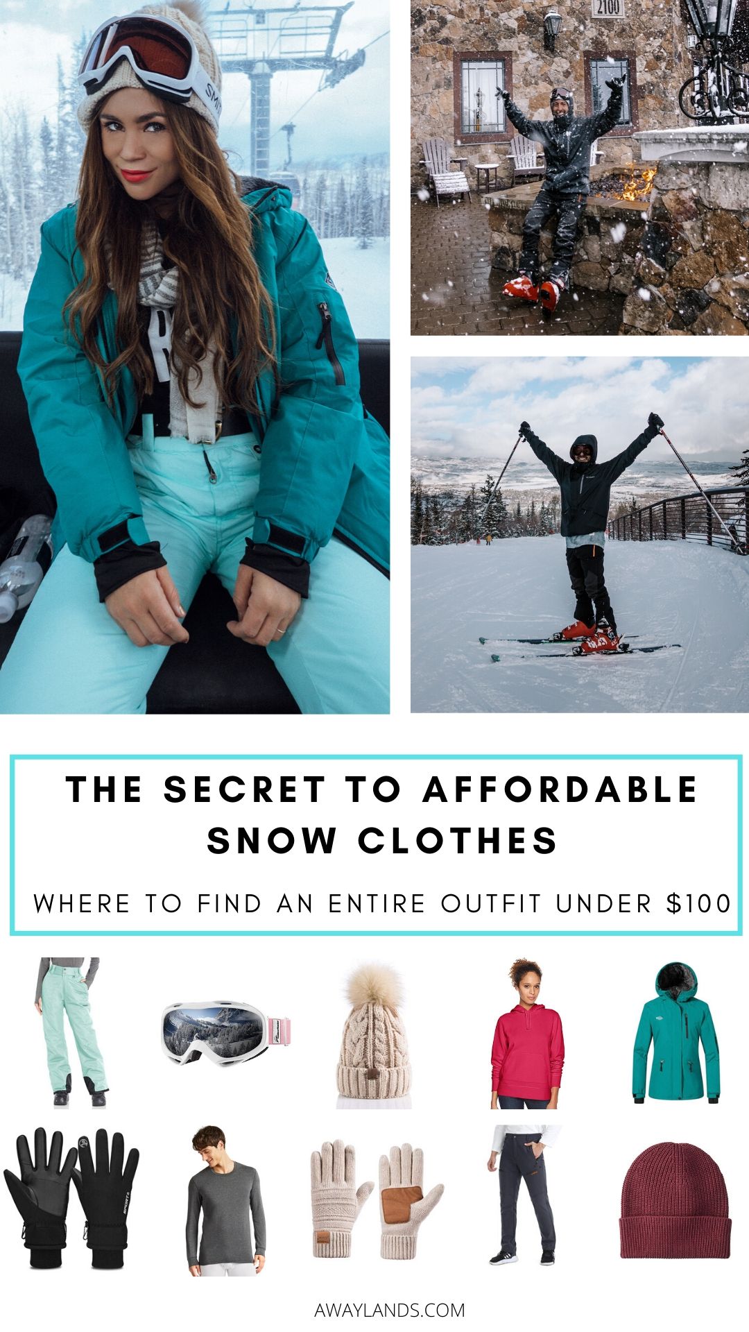 Cheap hot sale ski outfits