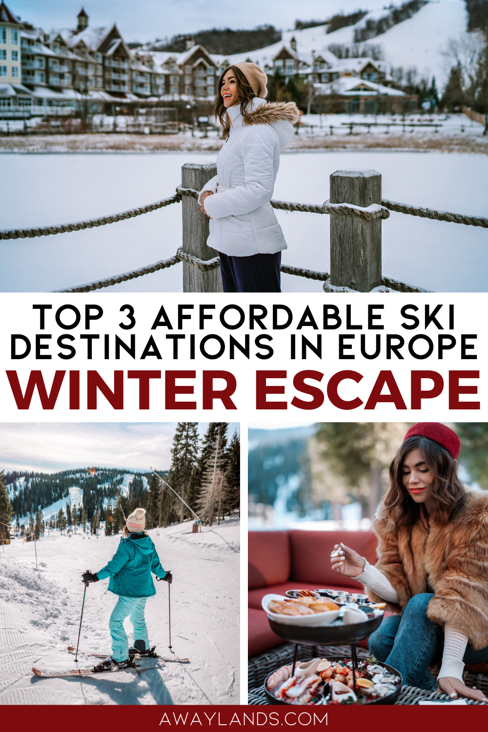 Looking to hit the slopes next season without blowing your budget? Europe’s ski scene boasts several hidden gems where lift passes, accommodation and après-ski come at a fraction of the cost you’ll find on the Alps’ biggest ski resorts. Here are three affordable ski destinations in Europe for a budget-friendly winter escape. | europe skiing | europe ski trip | where to ski in europe | europe ski destinations