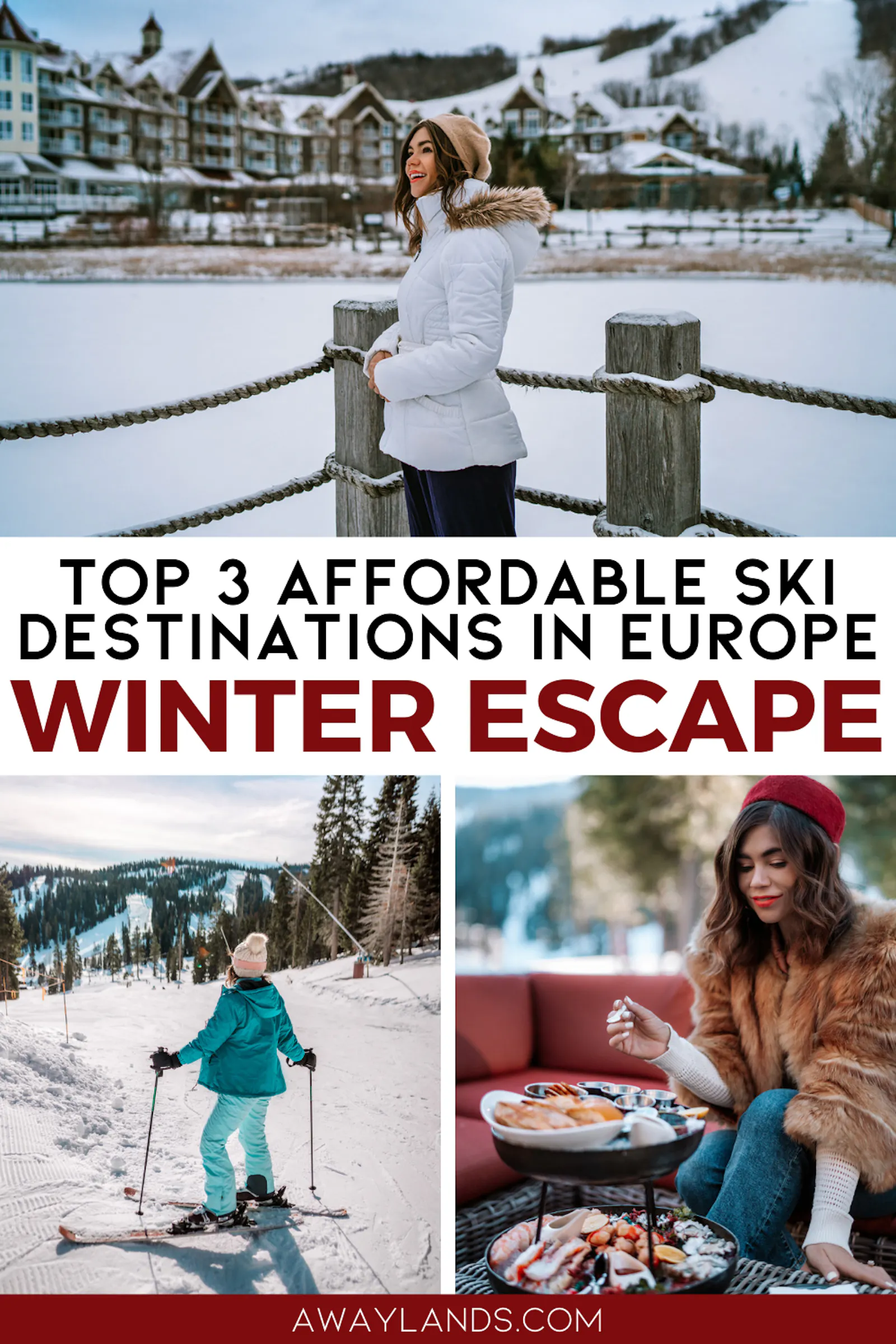 Looking to hit the slopes next season without blowing your budget? Europe’s ski scene boasts several hidden gems where lift passes, accommodation and après-ski come at a fraction of the cost you’ll find on the Alps’ biggest ski resorts. Here are three affordable ski destinations in Europe for a budget-friendly winter escape. | europe skiing | europe ski trip | where to ski in europe | europe ski destinations