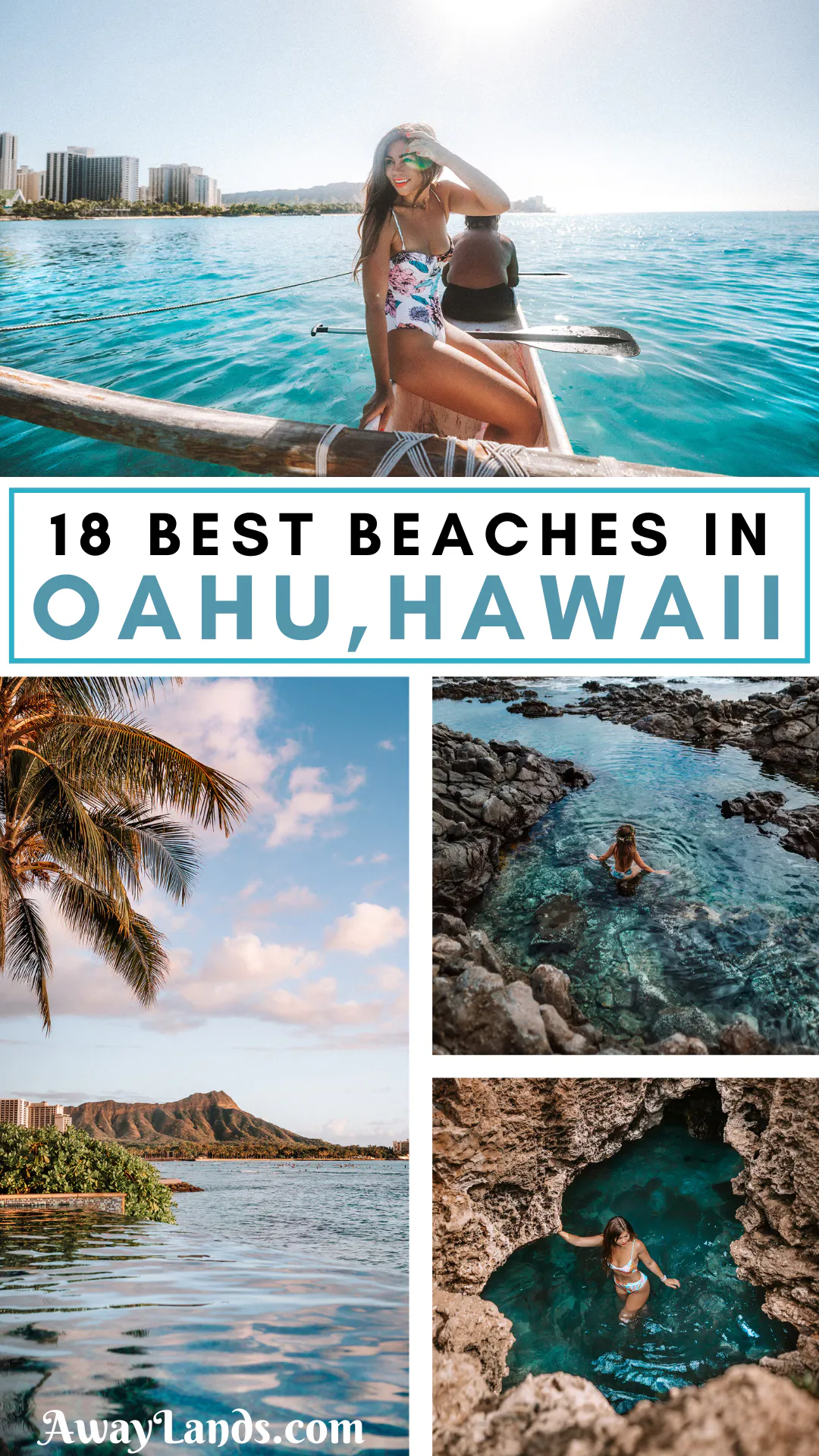 From the prettiest, bluest water in the Hawaiian Islands to the North Shore, tide pools, and secret mermaid caves, Oahu has some of the most beautiful beaches in Hawaii, circling all around every side of the island. Here is your go-to guide for everything you need to know to find the best beaches in Oahu Hawaii. | oahu beaches map | top beaches in oahu | best beaches on oahu hawaii | oahu beaches pictures | hawaii oahu beaches | best beaches in hawaii oahu