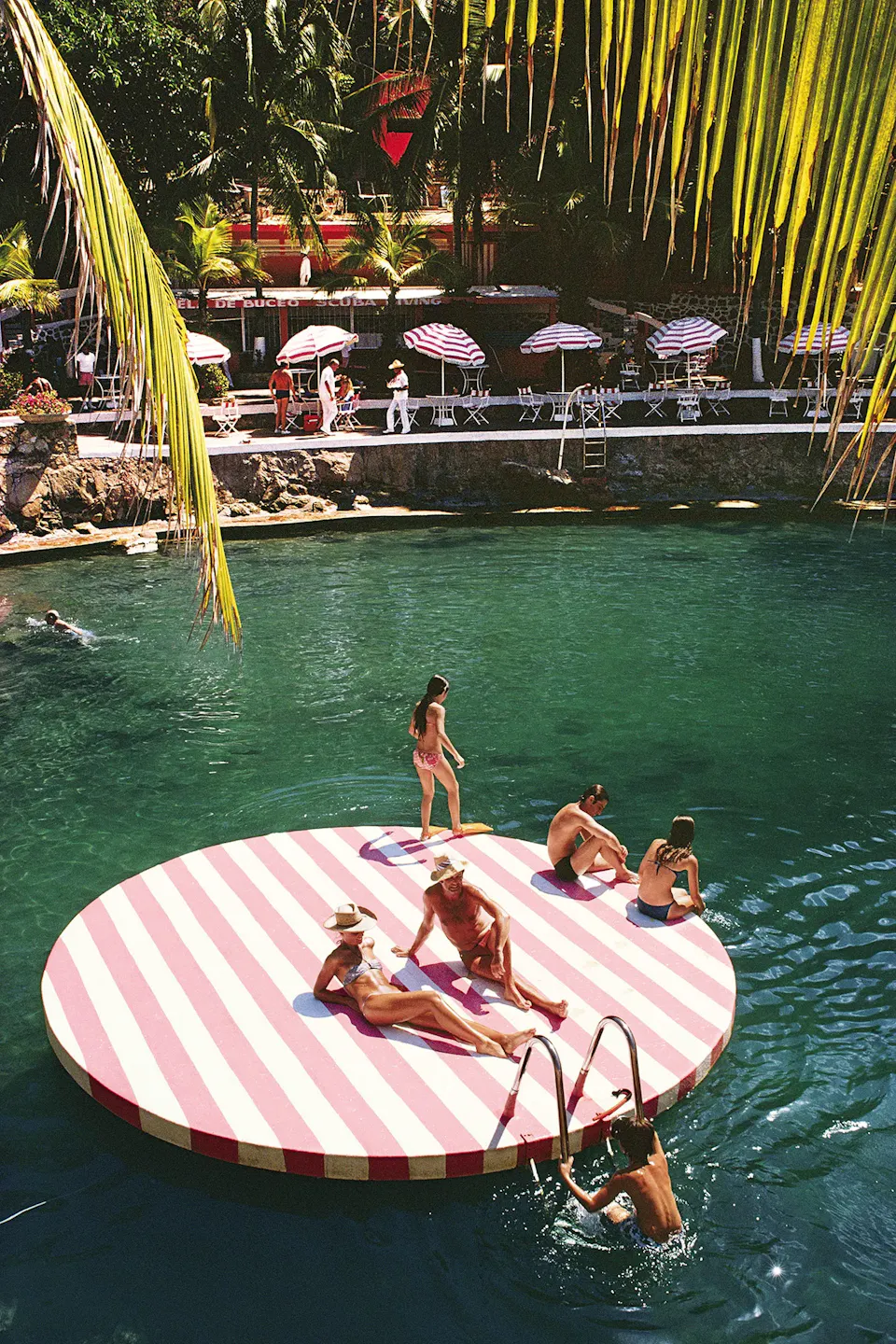 How to Style Slim Aarons Prints in a Luxury Travel-Inspired Home