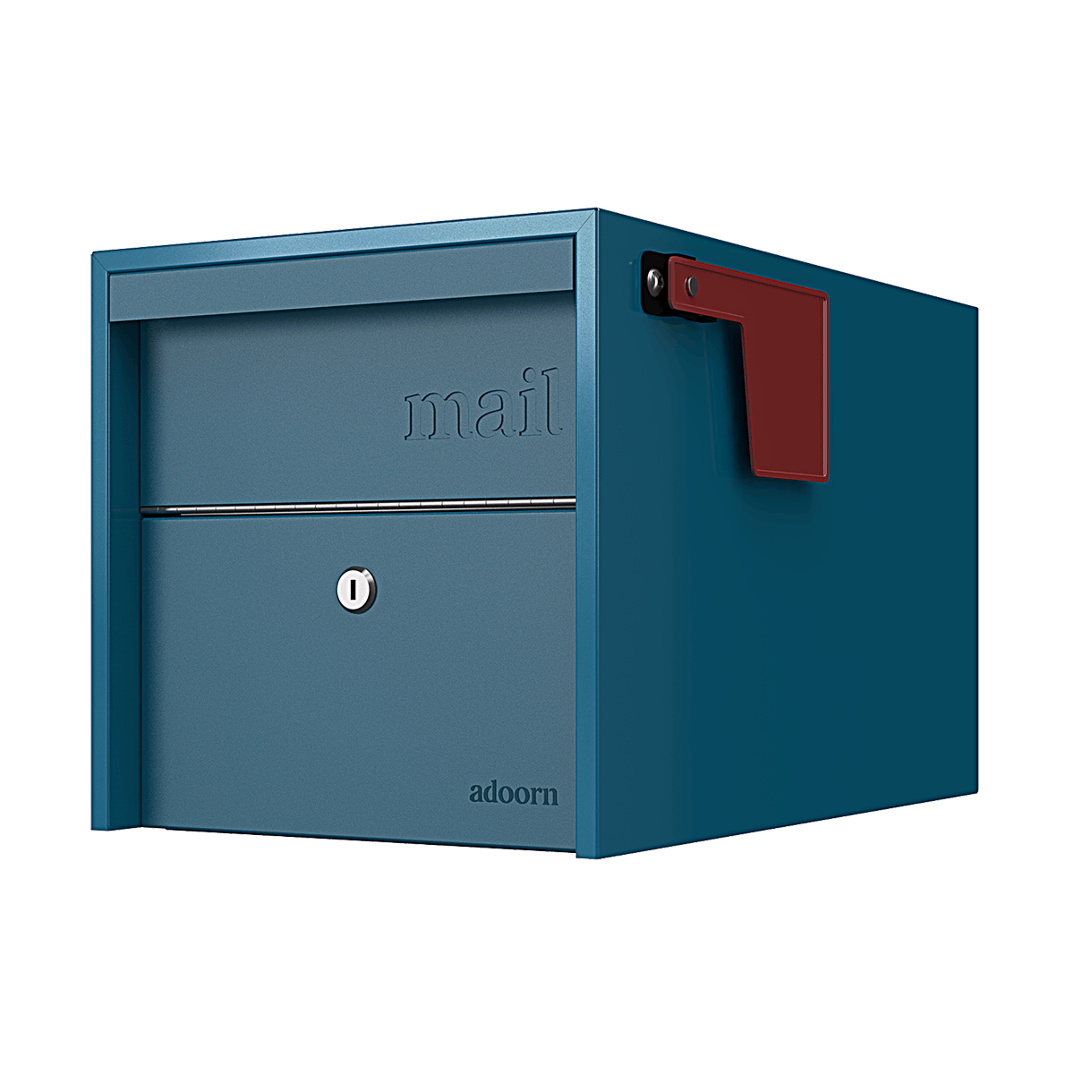 Post Mount Locking Mailbox | Small Specifications