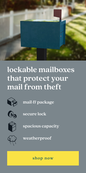 lockable mailboxes that protect your mail from theft