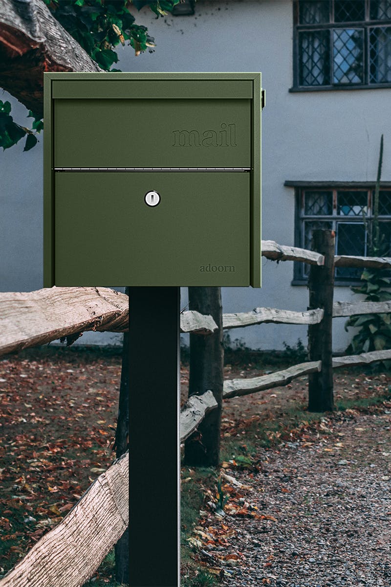 Post Mount Locking Mailbox | Small Gallery Image