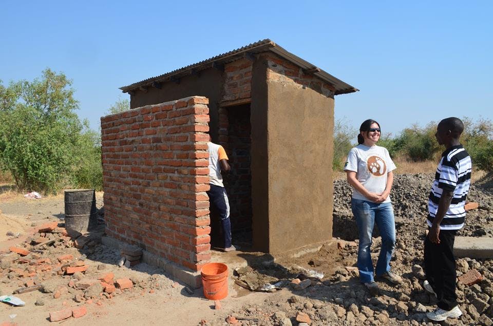 Kinyika Building Project Kinyika toilet courtesy of health benefits provided by Ruaha Carnivore Project