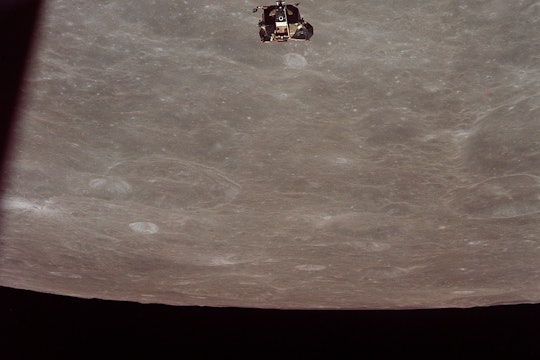 The Apollo 11 Lunar Module (LM) ascent stage