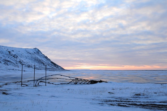 A view of the Bering Sea from St. Lawrence Island