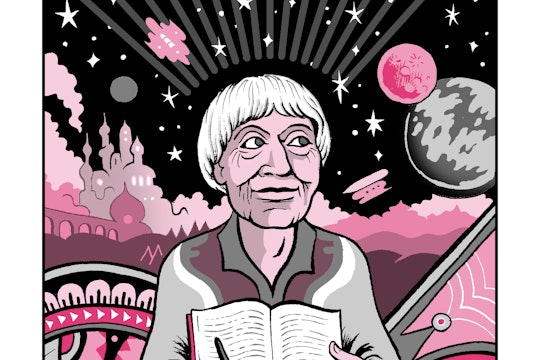 Ursula K. Le Guin Ursula K. Le Guin illustration