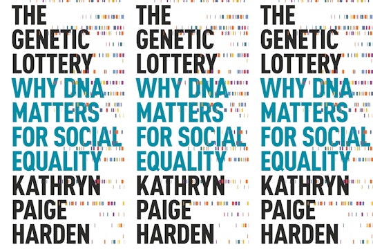 The cover of Kathryn Paige Harden's book "The Genetic Lottery"