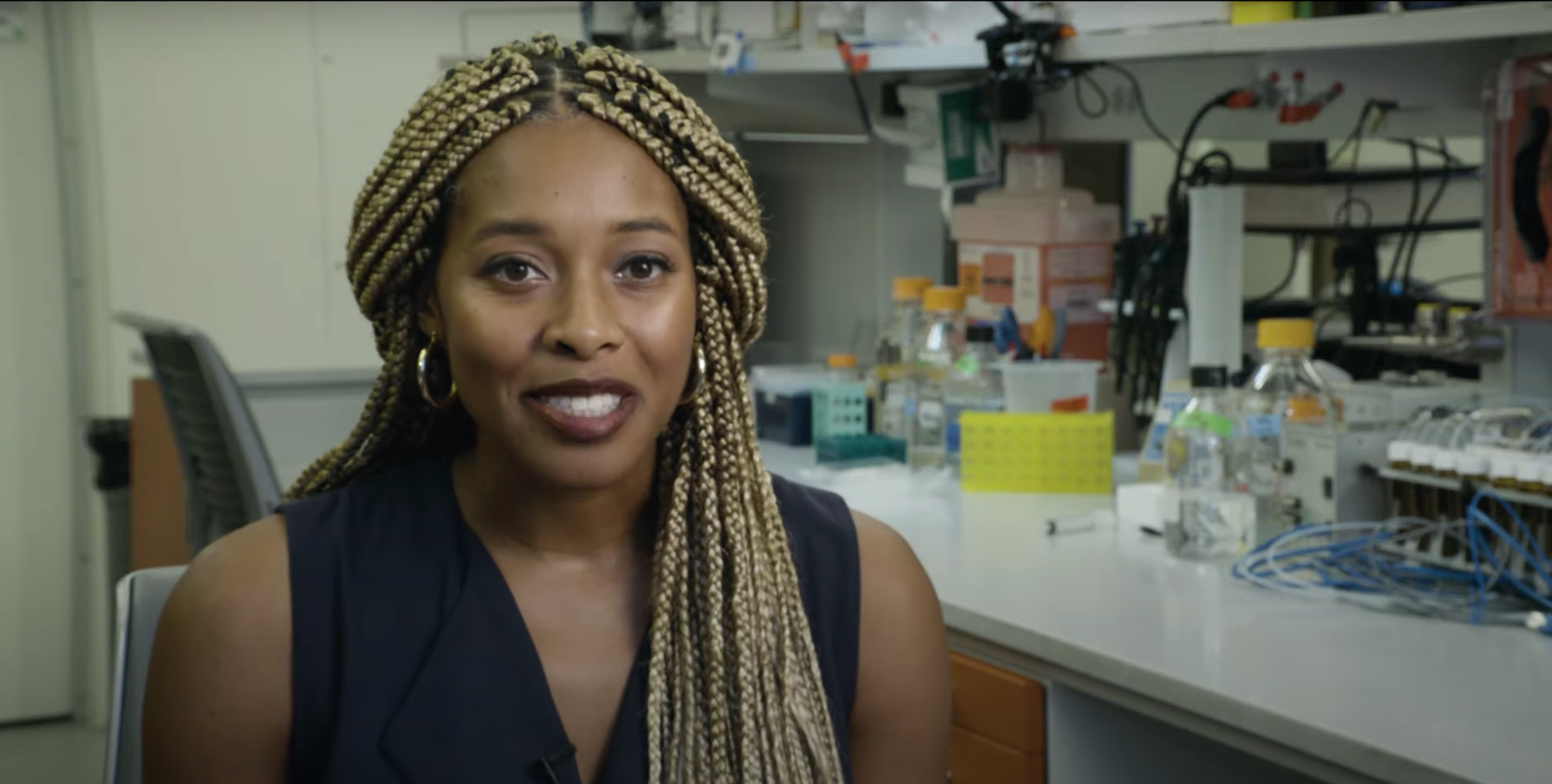 Columbia neuroscientist Bianca Jones Marlin