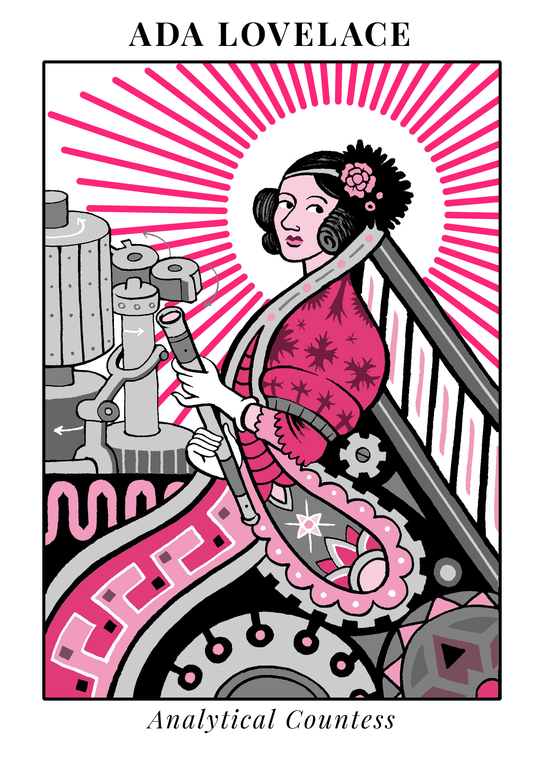 illustration of Ada Lovelace