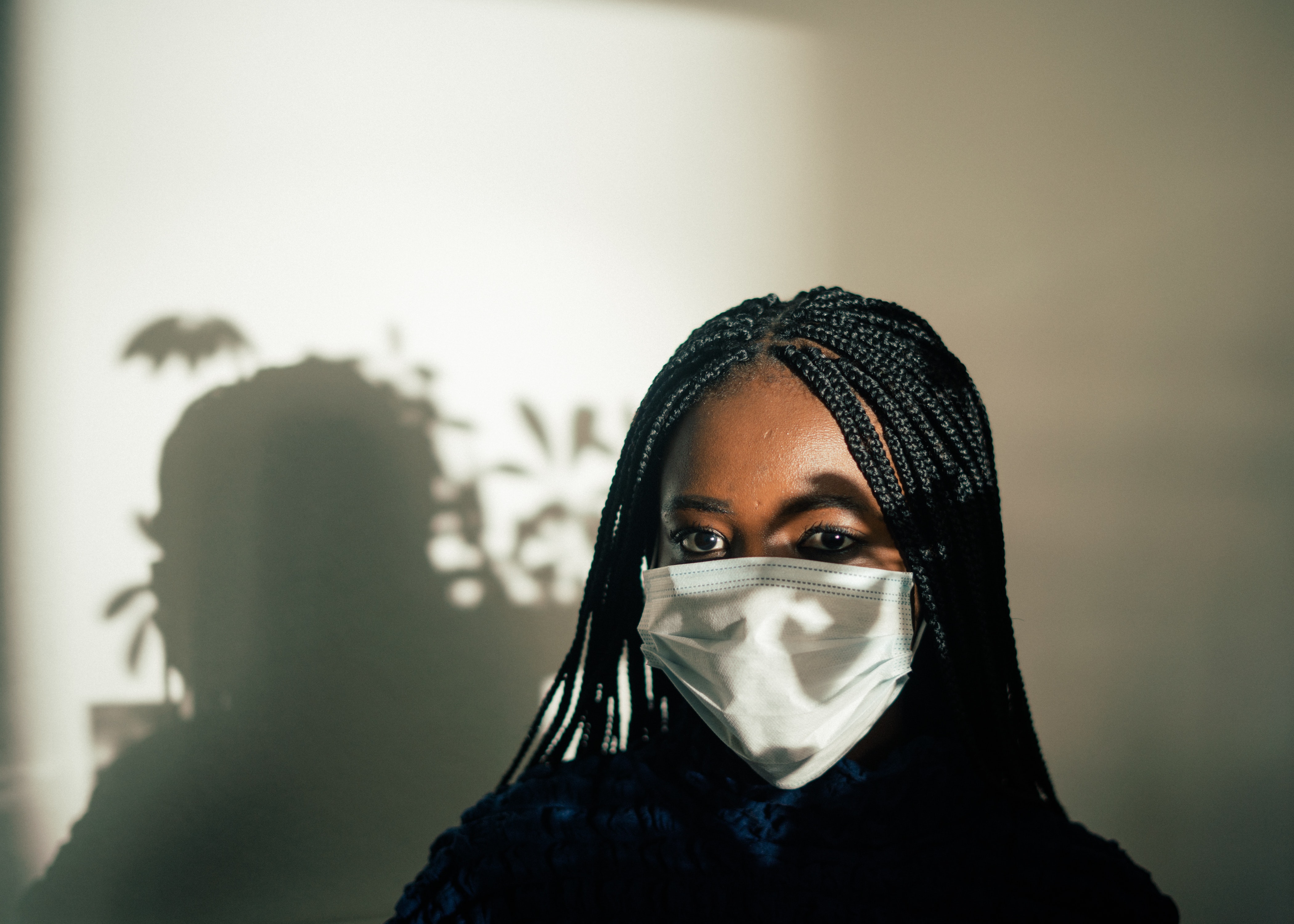 Black woman mask