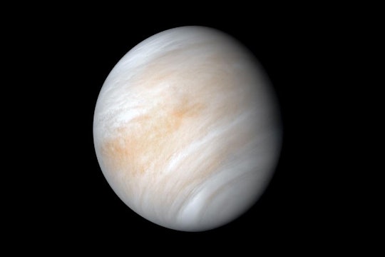 The planet Venus, second planet from the Sun