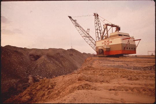 Strip Mining with Dragline Equipment at the Navajo Mine in Northern Arizona 06/1972