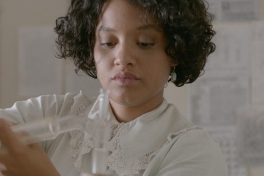 Kiersey Clemons playing Alice Ball, the chemist who invented a treatment for leprosy, in the film "The Ball Method" 