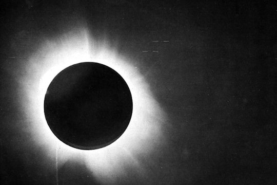 The May 29, 1919 solar eclipse, taken from Sobral Brazil.
