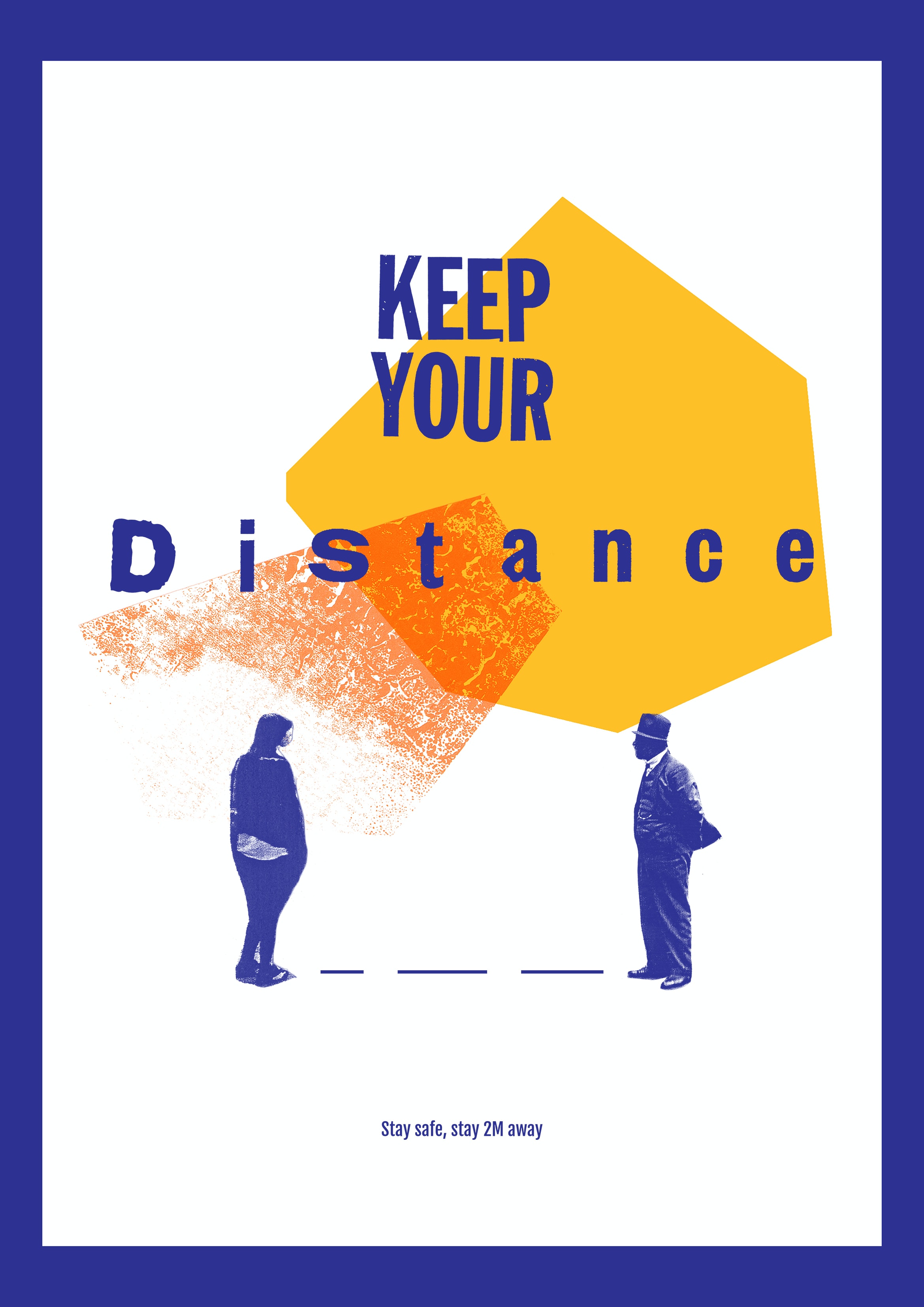 Keep your distance poster