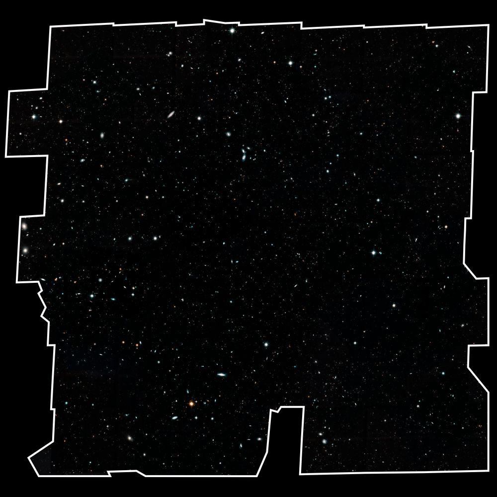 hubble telescope deep image galaxy