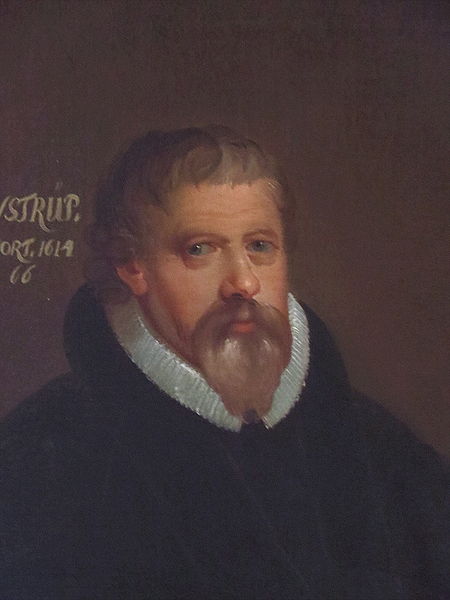 old portrait of a white religious man with a beard