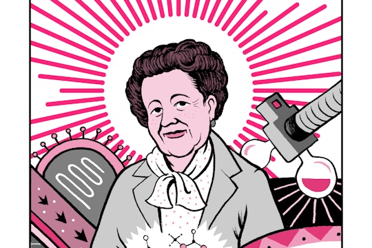 Gertrude B. Elion Gertrude Elion illustration